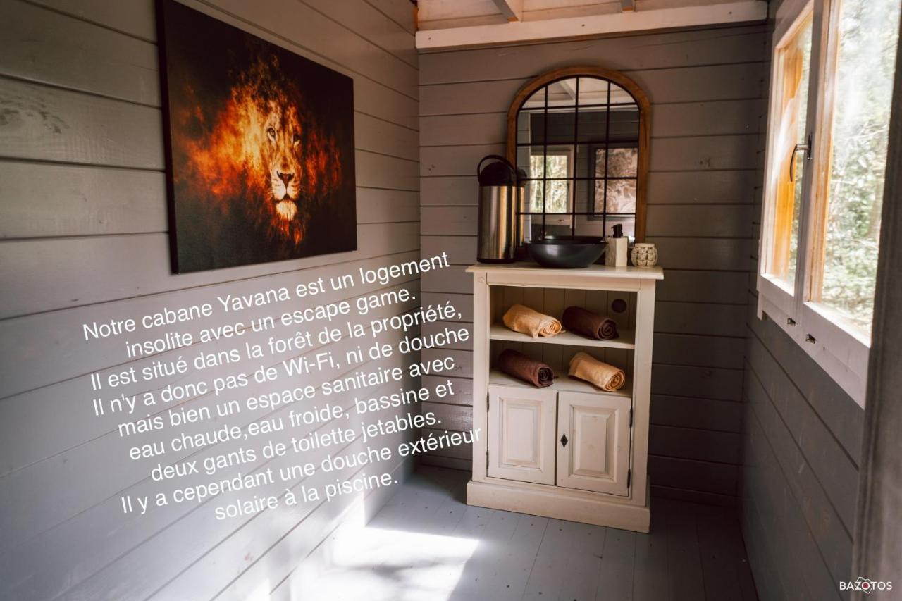 Cabane Insolite Avec Escape Game Saint-Évarzec Extérieur photo