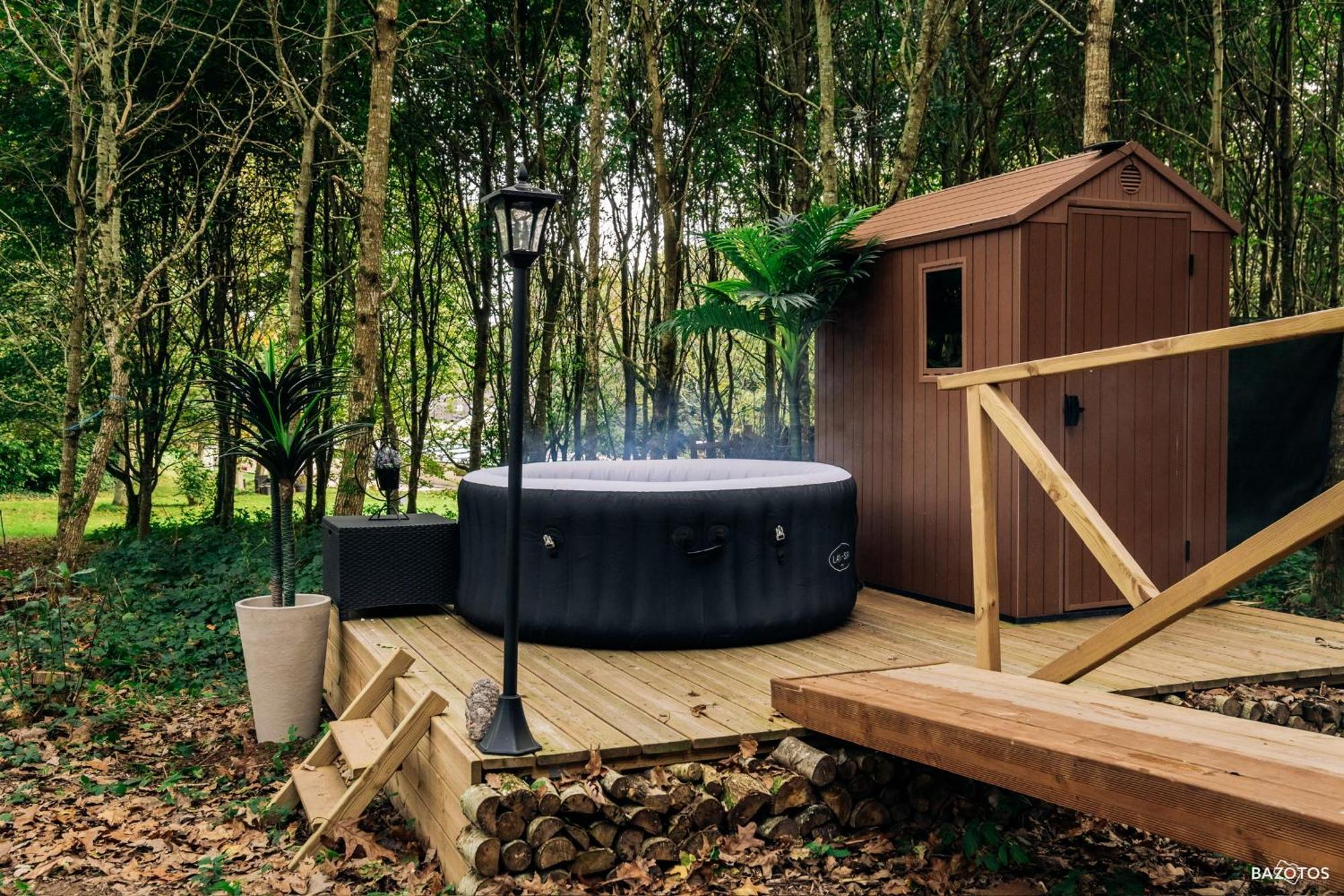 Cabane Insolite Avec Escape Game Saint-Évarzec Extérieur photo
