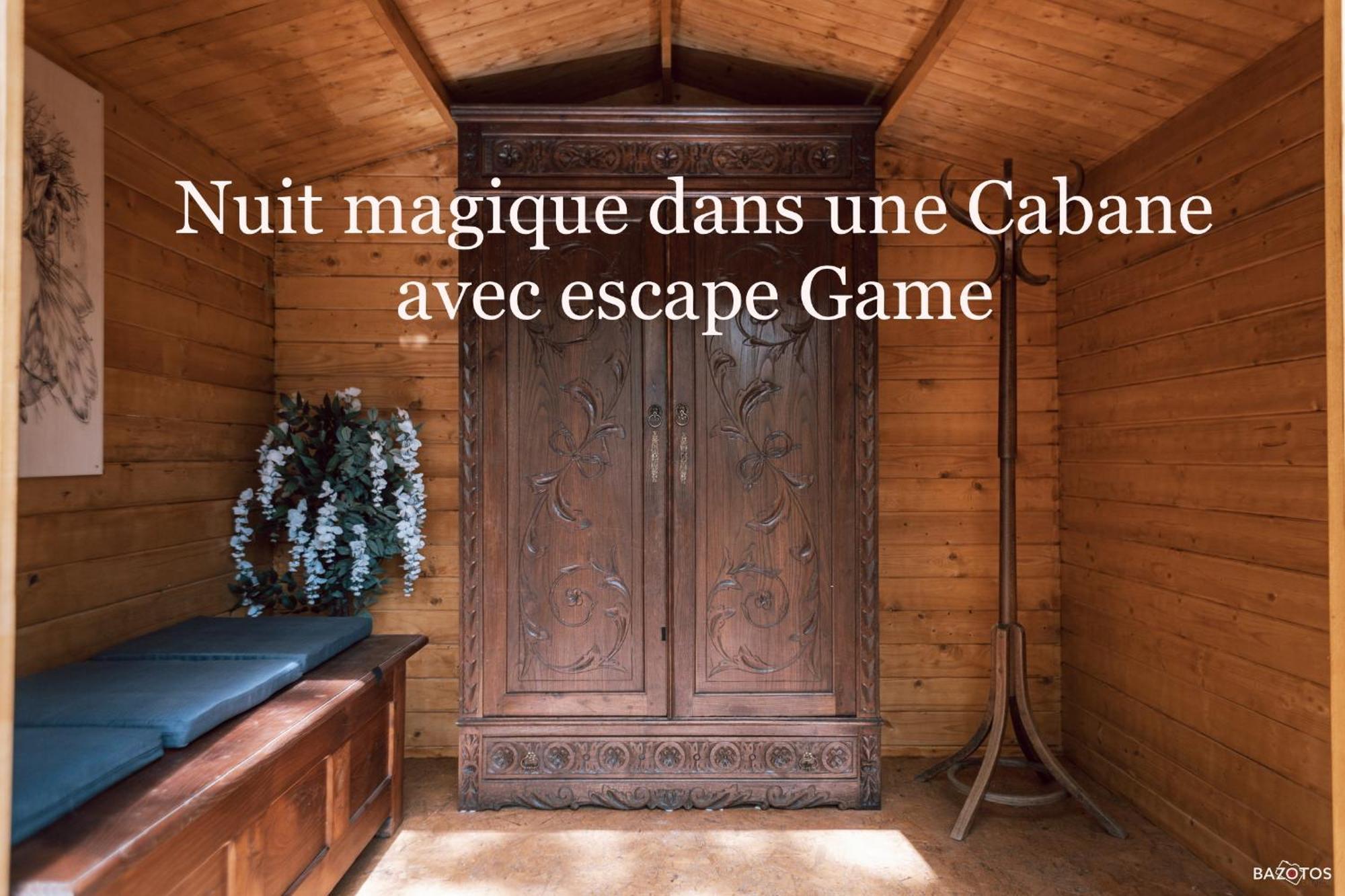 Cabane Insolite Avec Escape Game Saint-Évarzec Extérieur photo