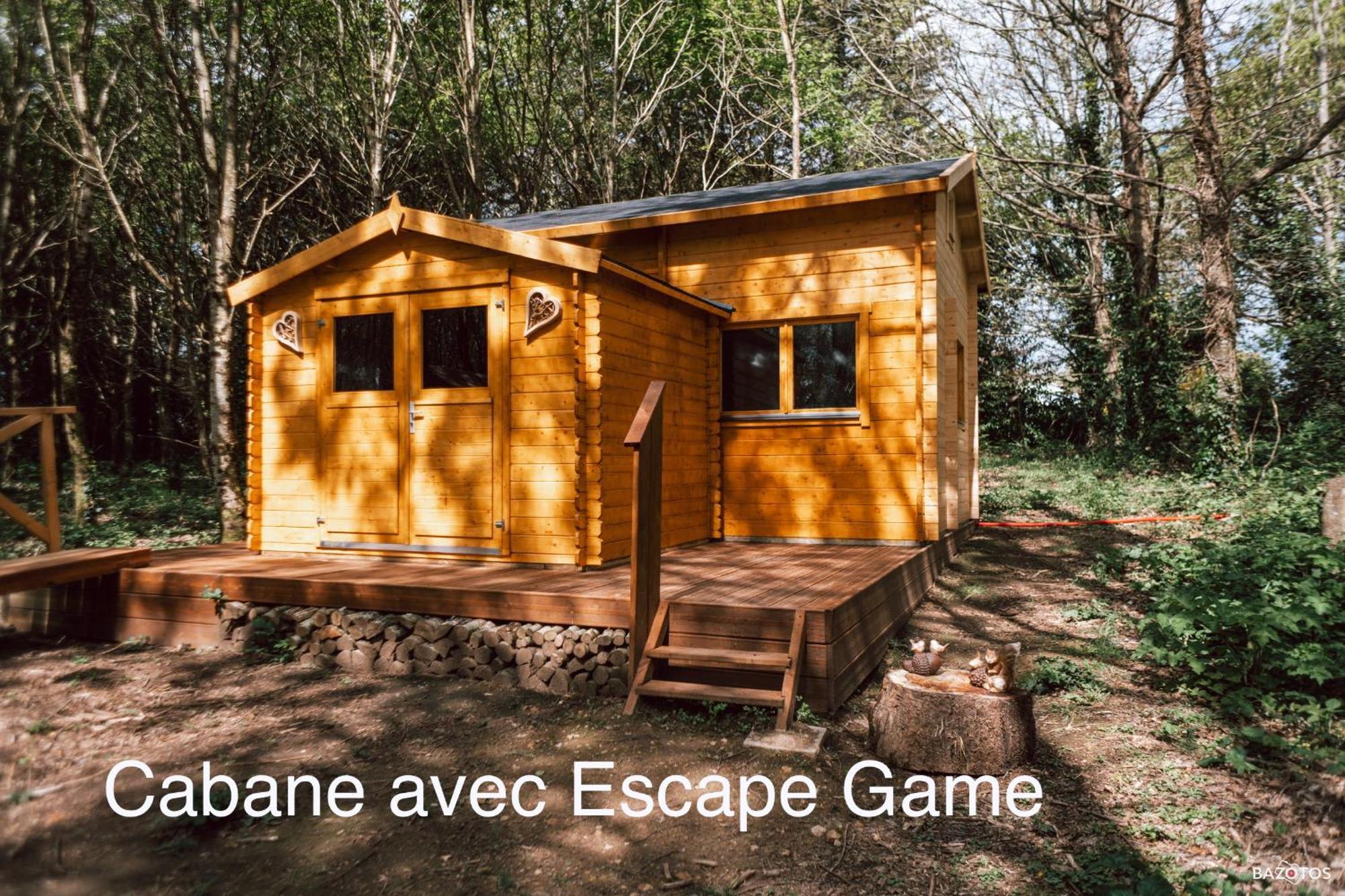 Cabane Insolite Avec Escape Game Saint-Évarzec Extérieur photo